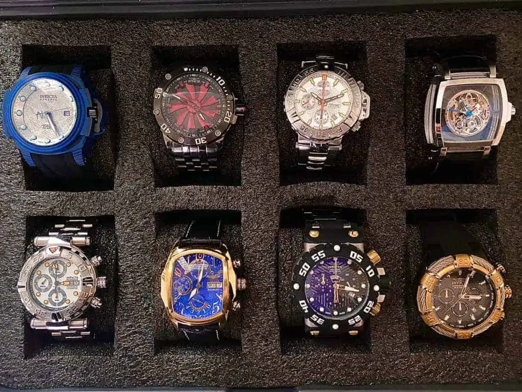 a collection of best invicta watches under 1000