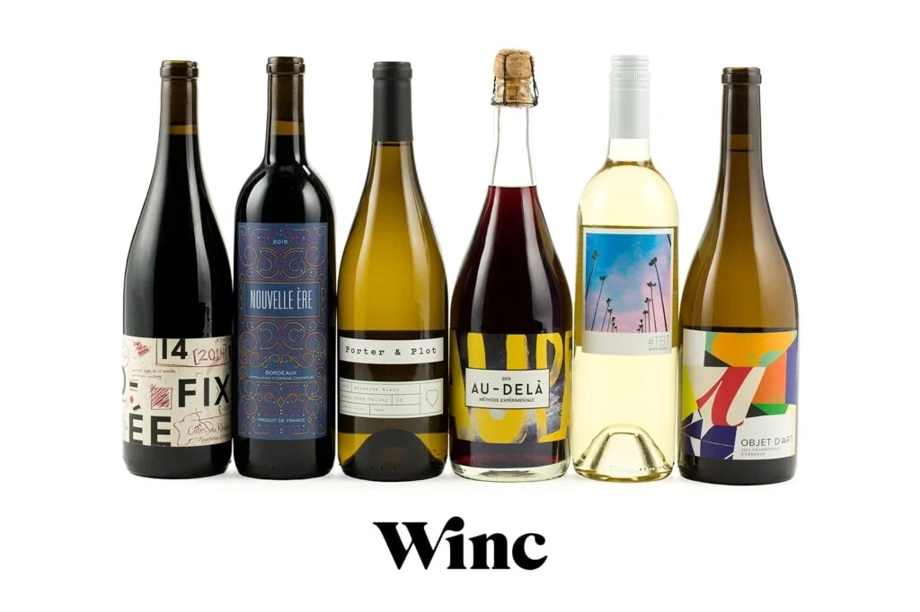 Winc Wine Club Subscription Box Objet D'art Chardonnay Porter & Plot Grenache Nouvelle Ere Bordeaux