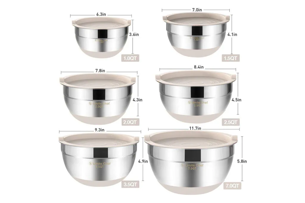 Mixing Bowls With Airtight Lids